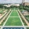 Aerial view of Hermann Park and the Houston Skyline
